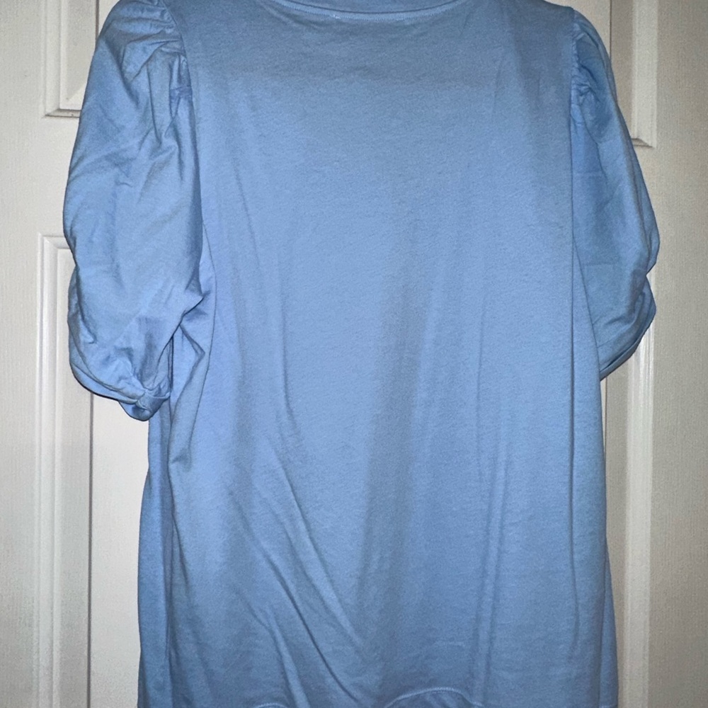 Such a fun puff sleeve top from The Loft medium - Picture 4 of 5